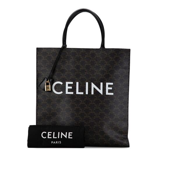 Celine Large Triomphe Cabas Vertical Tote - Picture 10 of 10